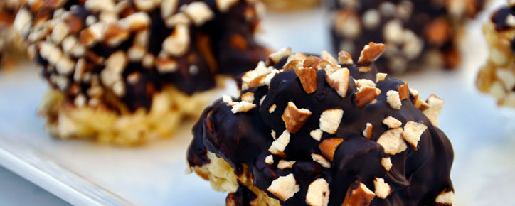 Chocolate Maker: Bolitas de Palomitas de Chocolate