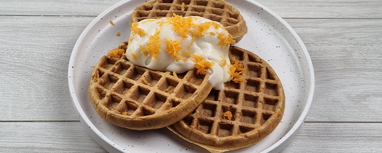 Carrot Cake Waffle